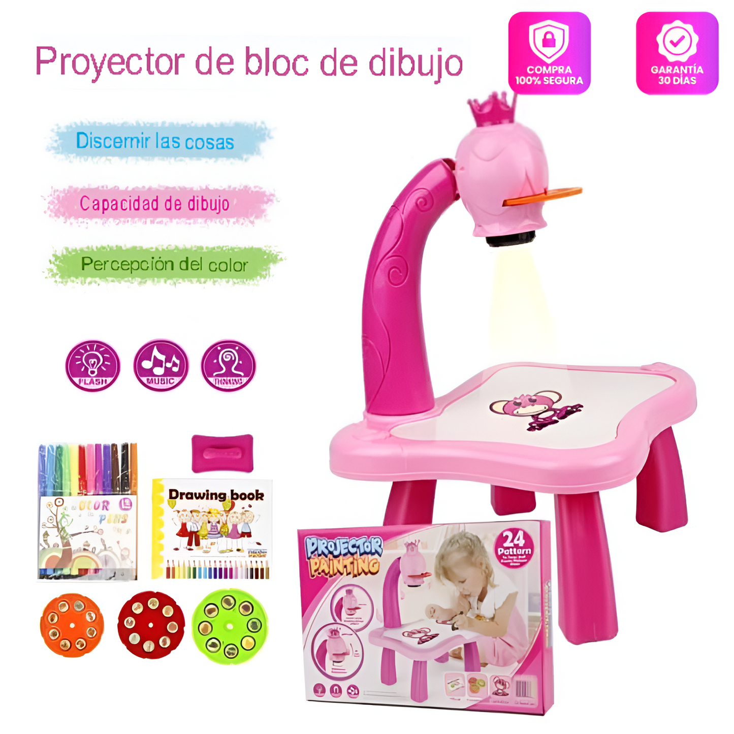 Proyector de dibujos para todos los niños