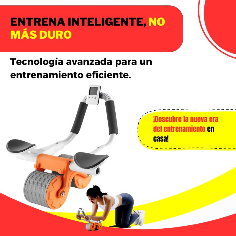 Rueda Abdominal Doble Antirrebote