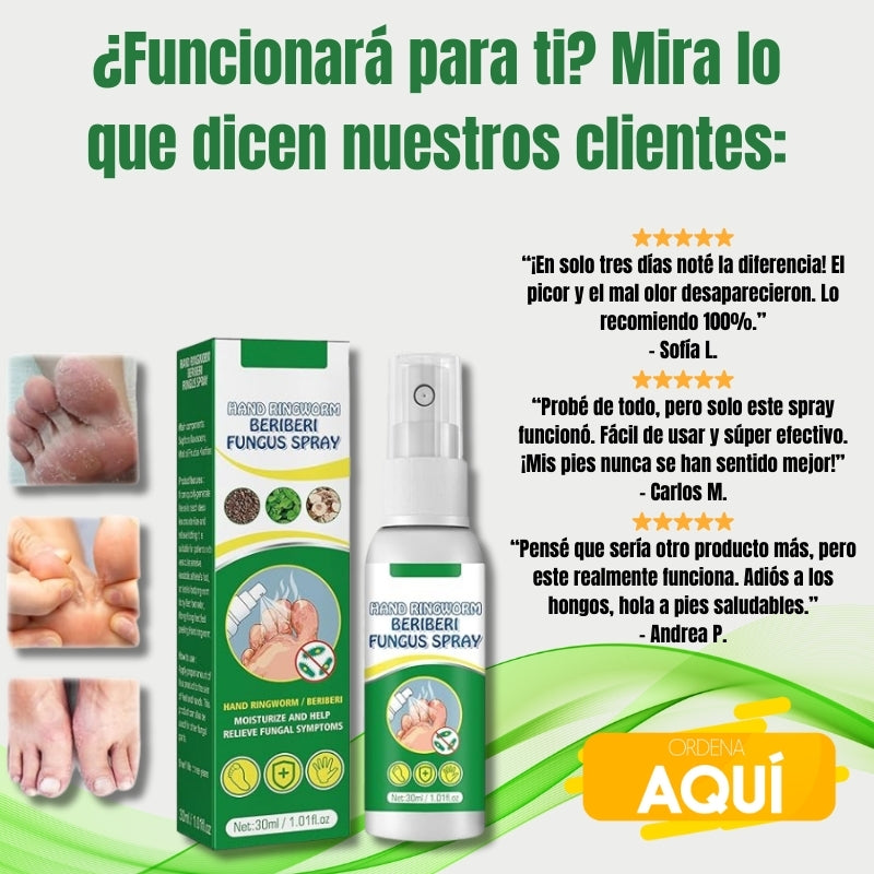 Medicina para el cuidado de manos y pies contra hongos