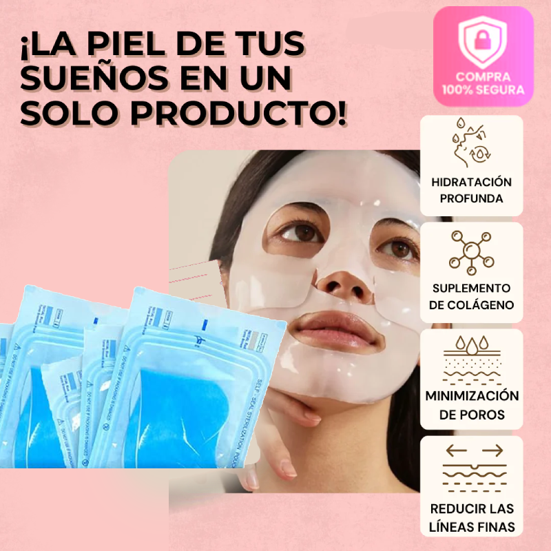 Mascarilla de colágeno soluble