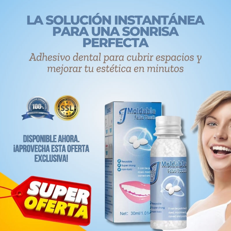 Resina Moldeable para la Reparación de Dientes