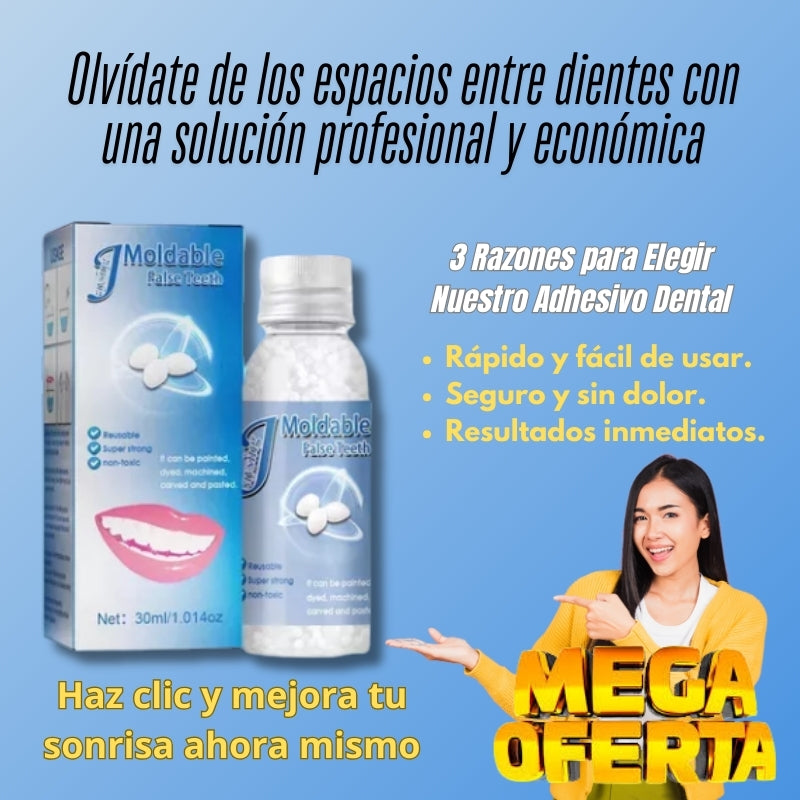 Resina Moldeable para la Reparación de Dientes