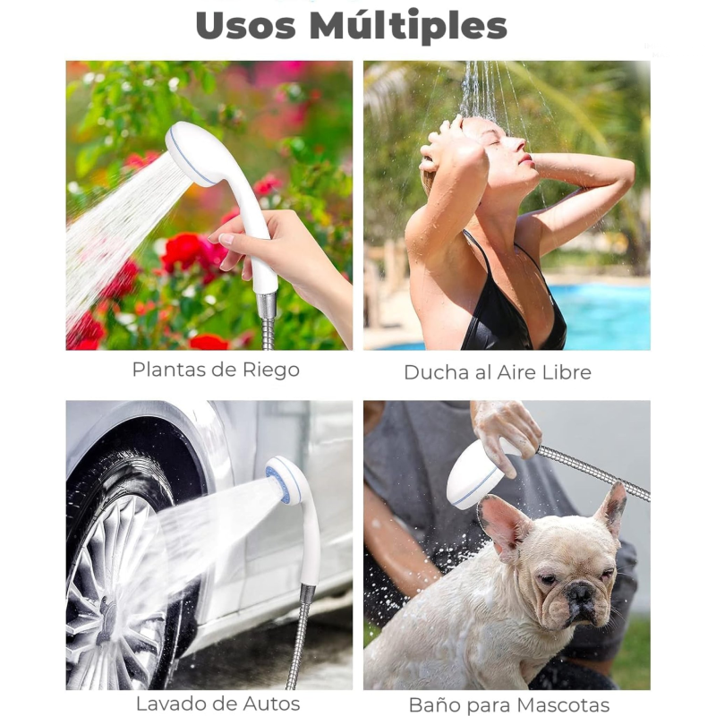 Ducha portátil para todo exterior