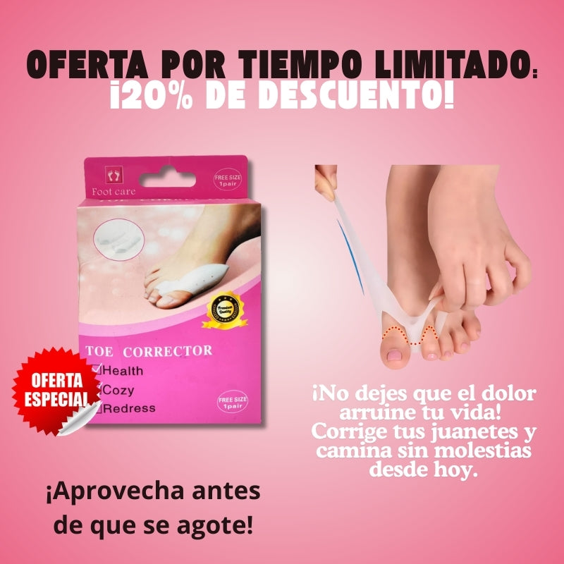 Corrector de Juanetes (Silicona)
