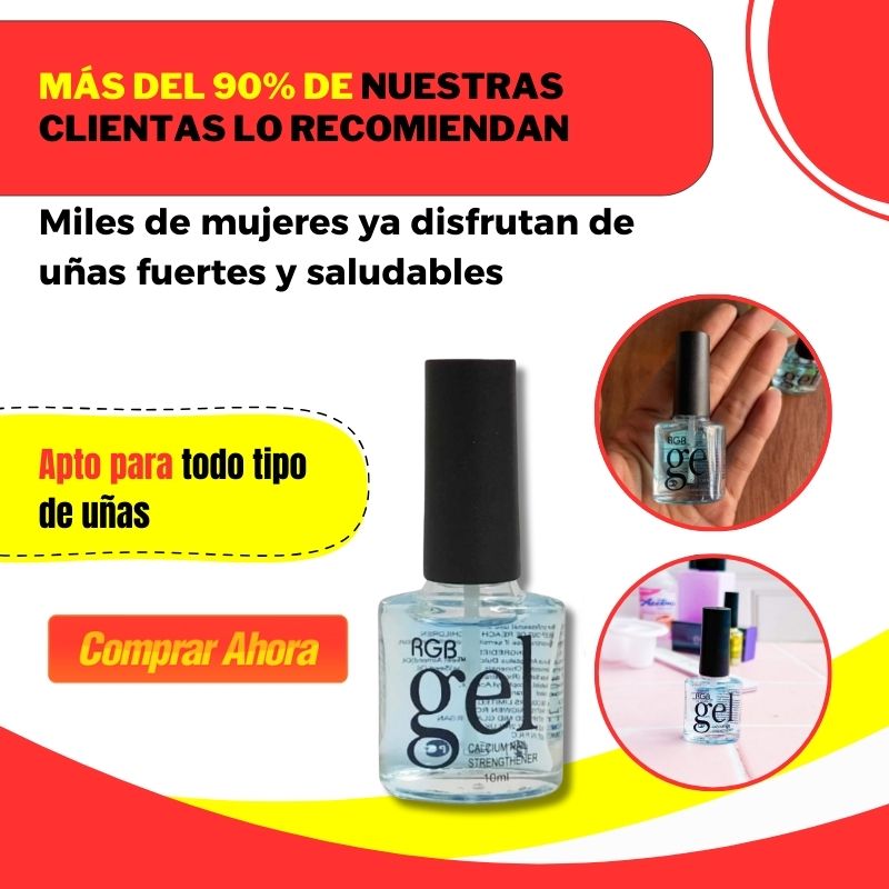 Fortalecedor de uñas en Esmalte de Calcio