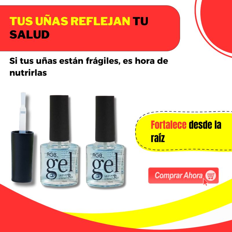 Fortalecedor de uñas en Esmalte de Calcio