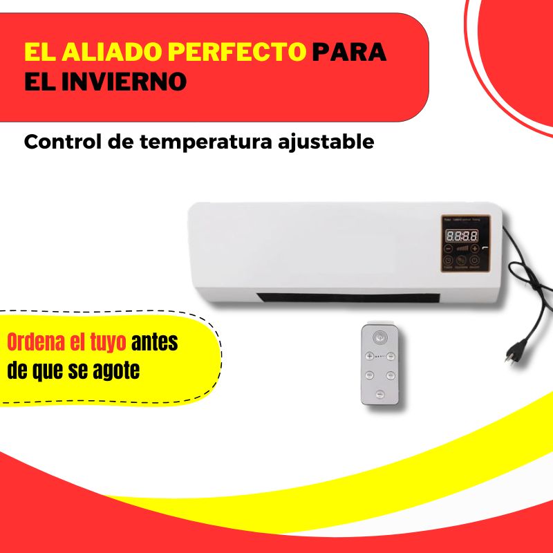 Calentador de Pared - Aire frio y caliente