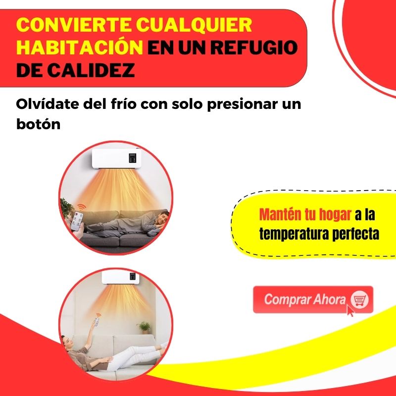 Aire Acondicionado de Pared - Aire frio y caliente