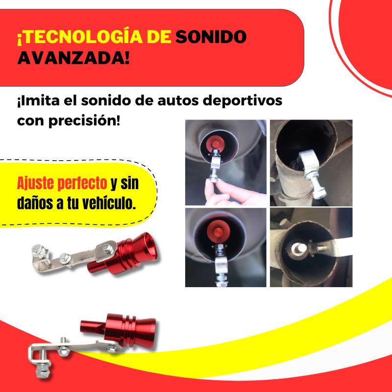 Turbosonic Boost - Amplificador de escape