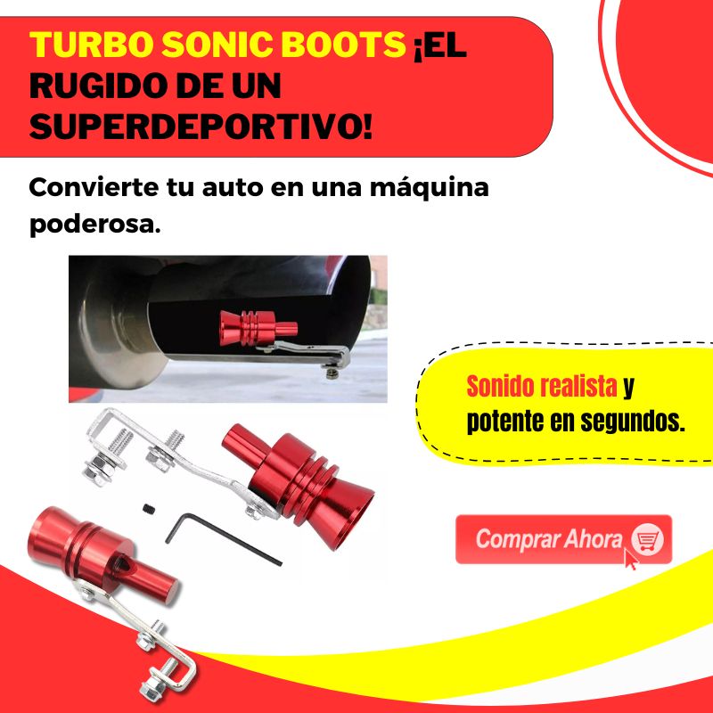 Turbosonic Boost - Amplificador de escape
