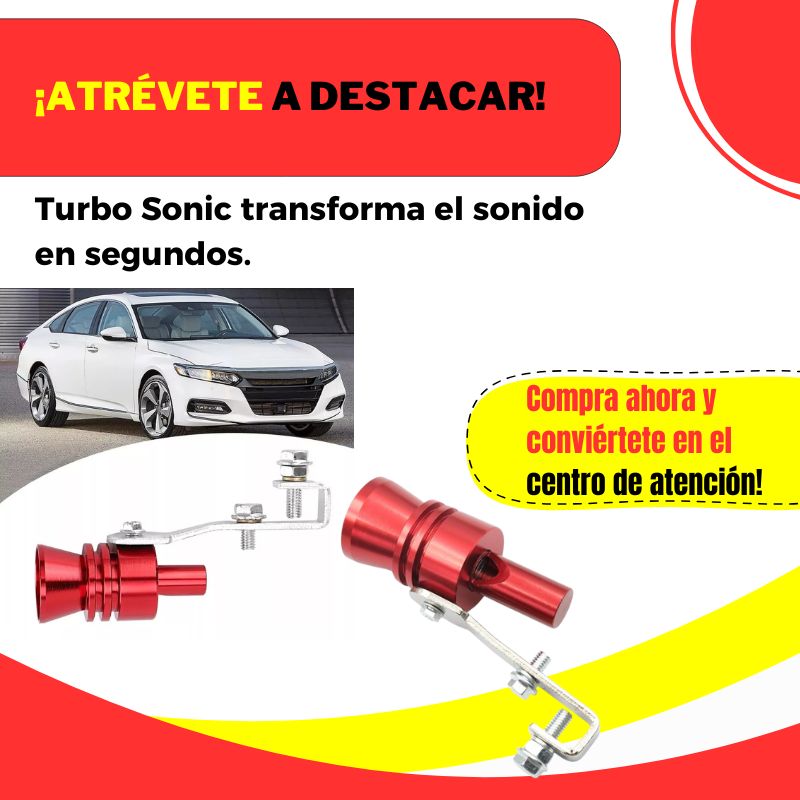 Turbosonic Boost - Amplificador de escape