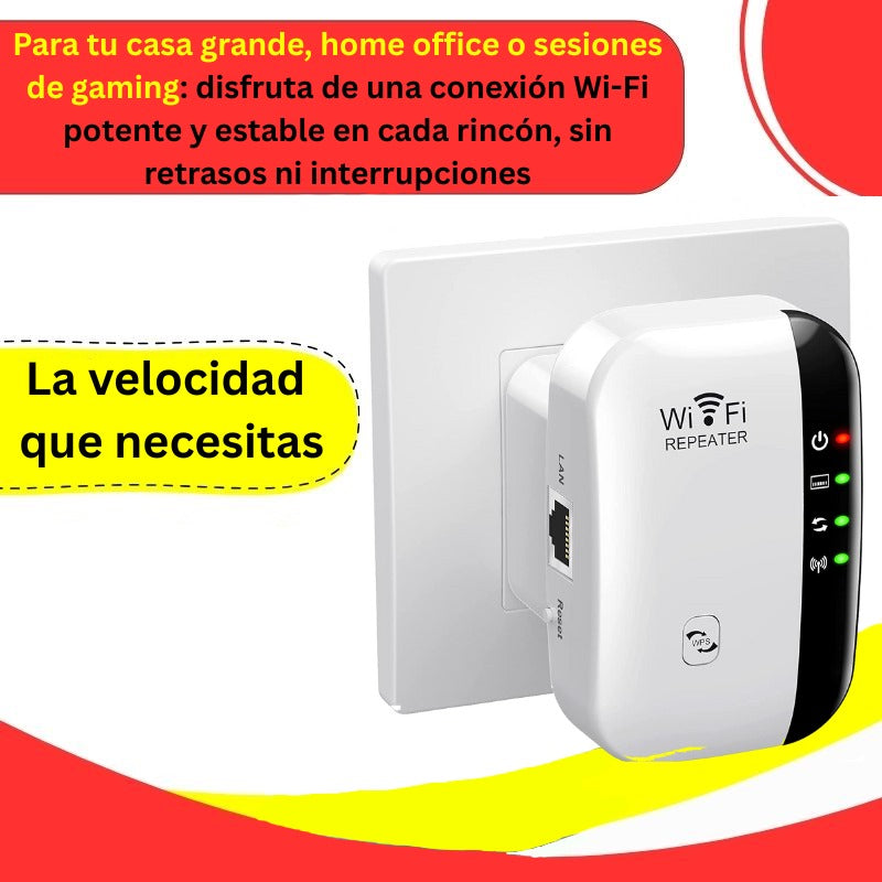 Repetidor de Señal Wi-fi de 300mbps