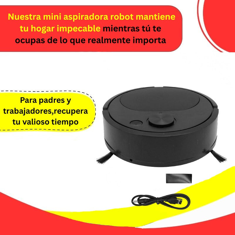 Aspiradora Robot para Limpieza | 3 en 1