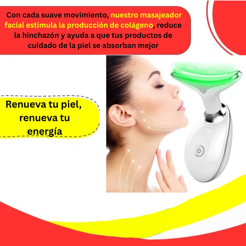 Masajeador de Piel Anti Cuello Caído