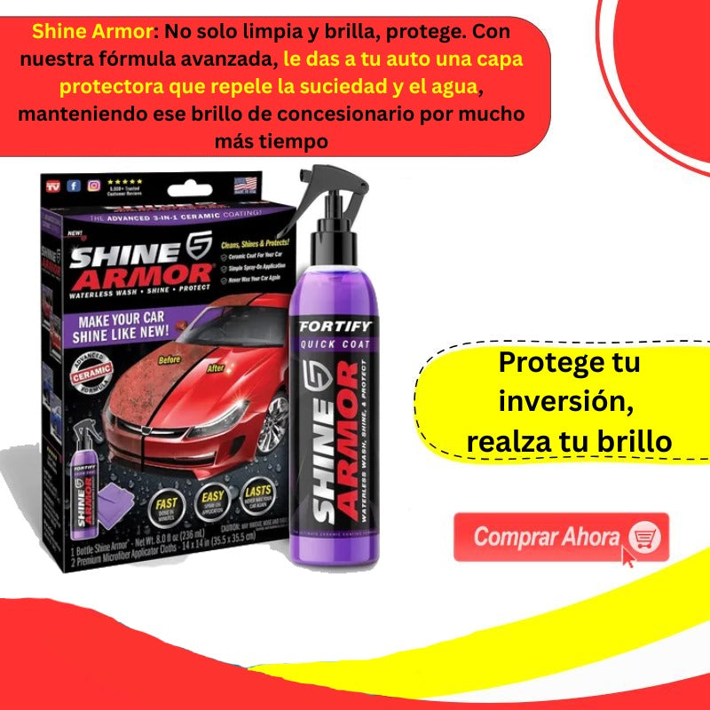Spray Premium Cerámico Cera Restauradora de Pintura
