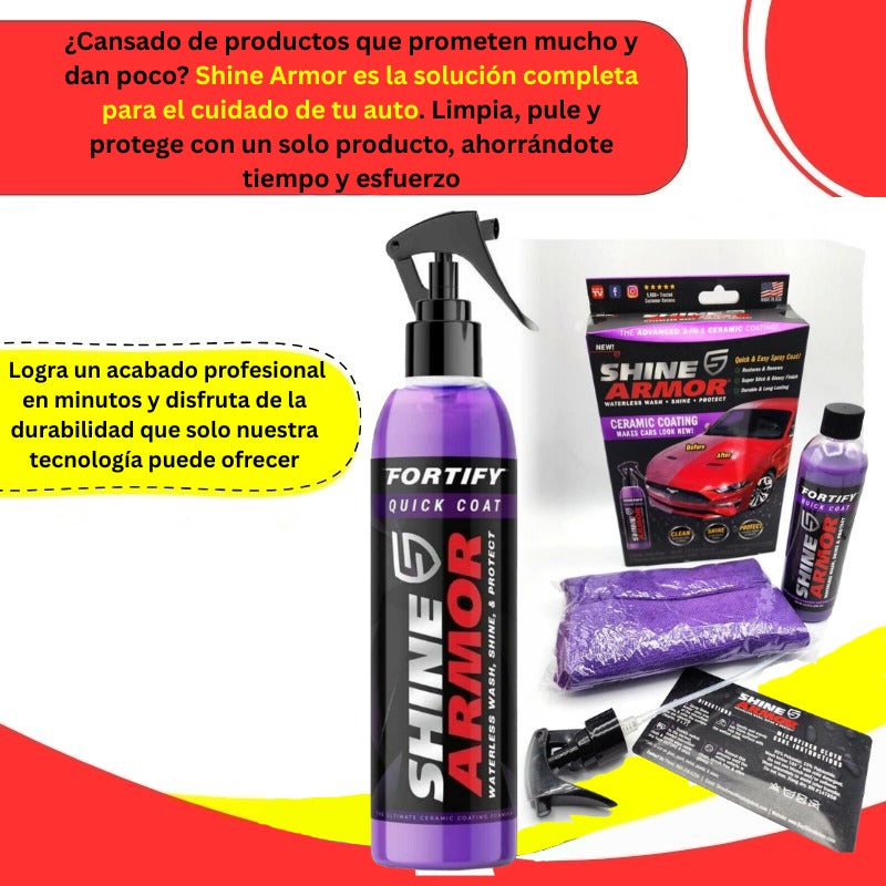 Spray Premium Cerámico Cera Restauradora de Pintura