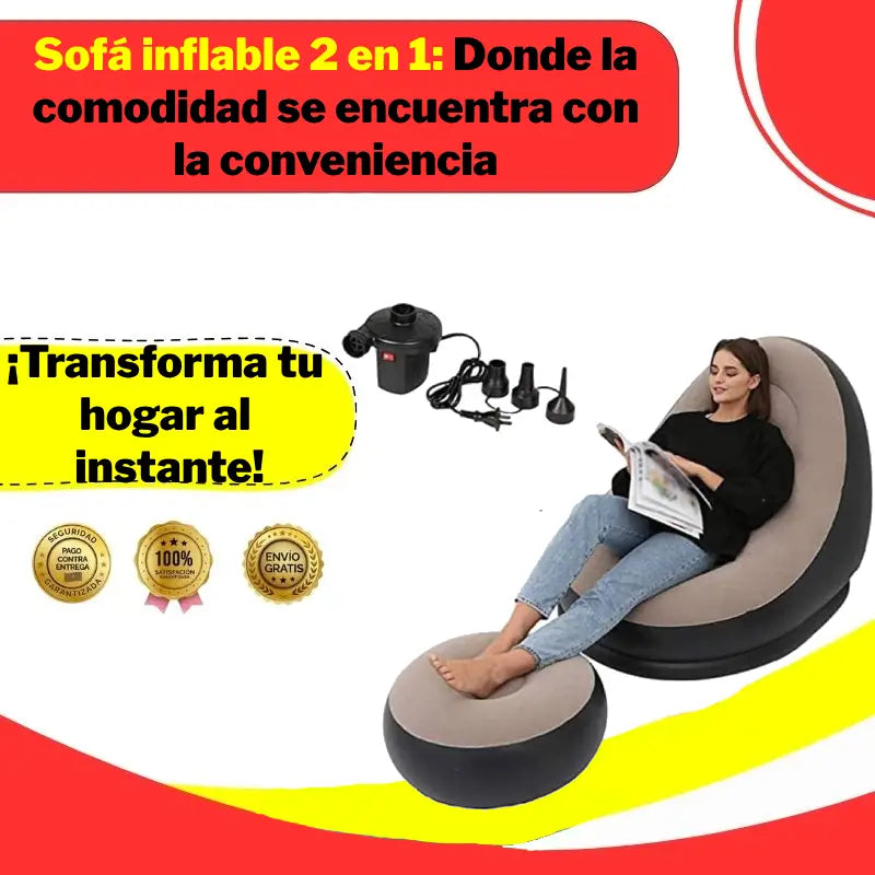 Sofá Inflable 2 en 1
