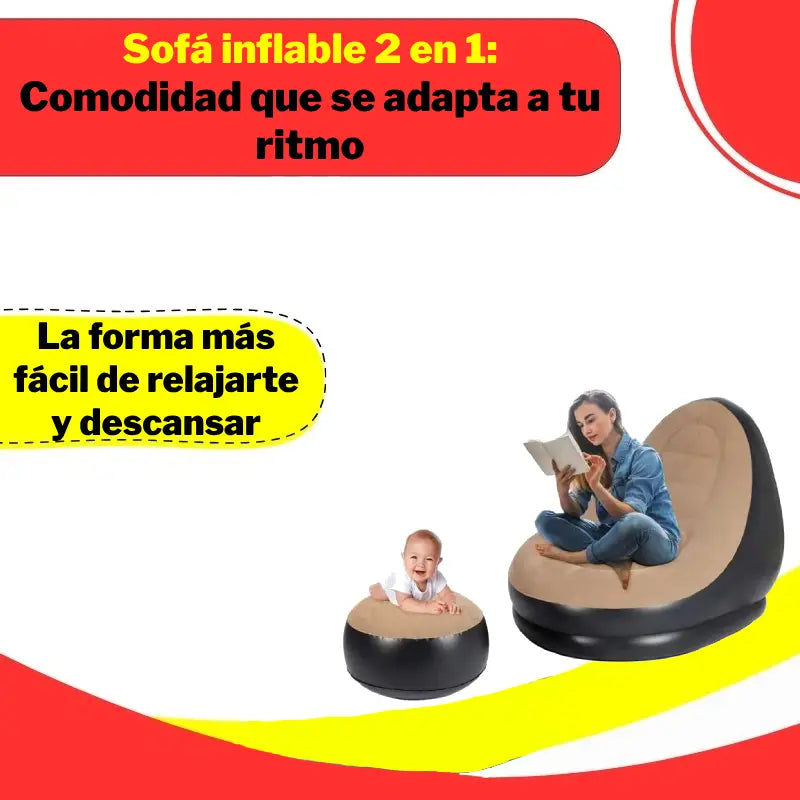 Sofá Inflable 2 en 1