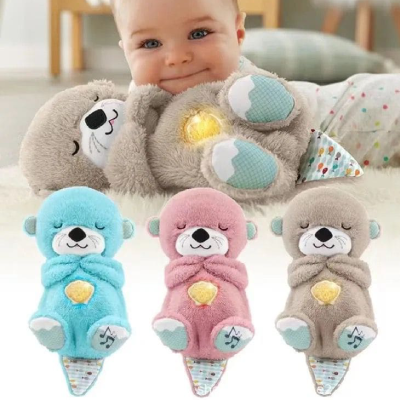 Peluche de nutria con respiración Fisher Price