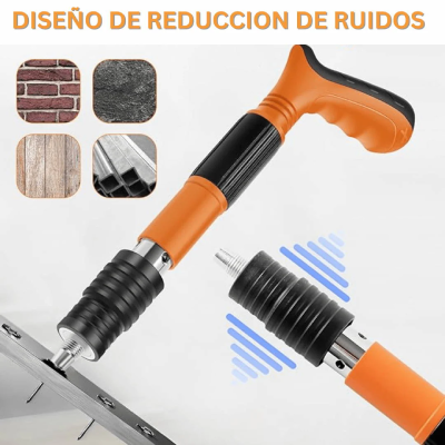 Pistola Remachadora de Clavos Profesional