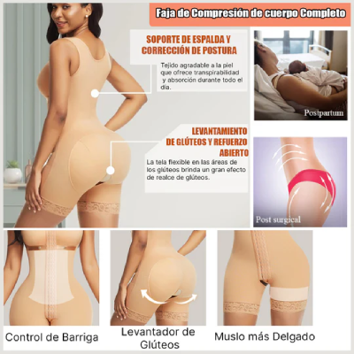 Faja moldeadora de cuerpo control de abdomen