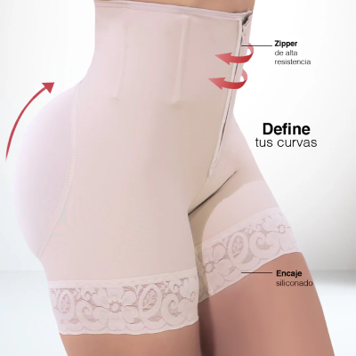 Short Faja Levanta Cola De Corte Alto