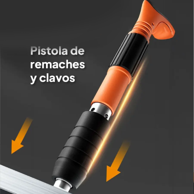 Pistola Remachadora de Clavos Profesional