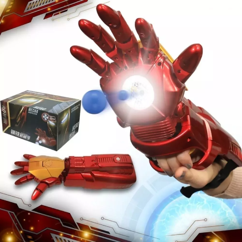 Guante De Iron Man Con Lanzador Hidrogel