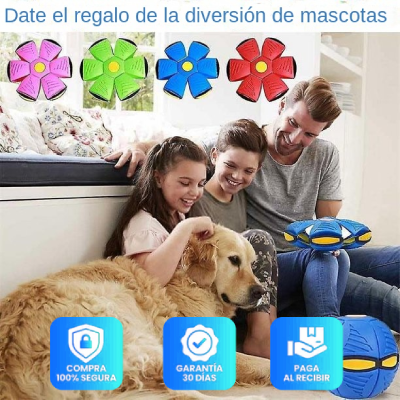 Platillo Volador Juguete Para Perros