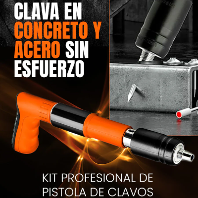 Pistola Remachadora de Clavos Profesional
