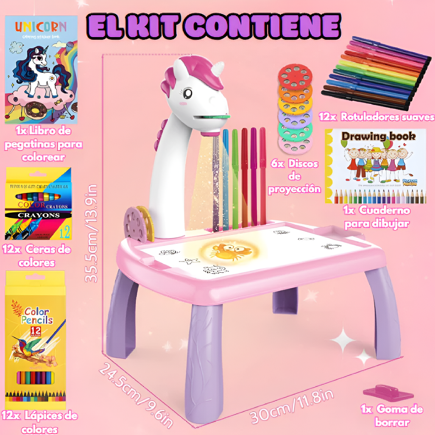 Proyector de Dibujos para Niños