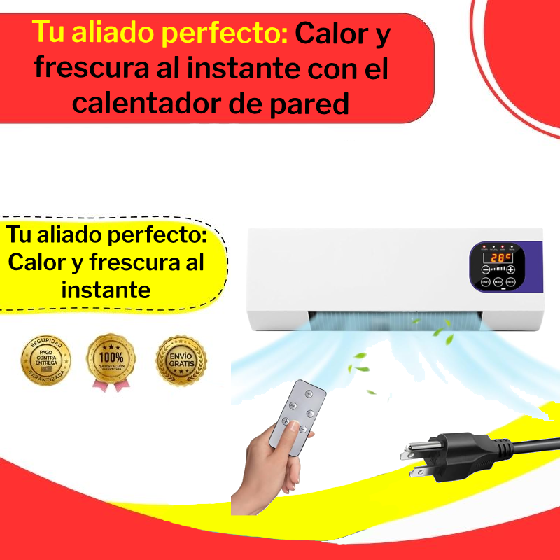 Aire Acondicionado de Pared - Aire frio y caliente