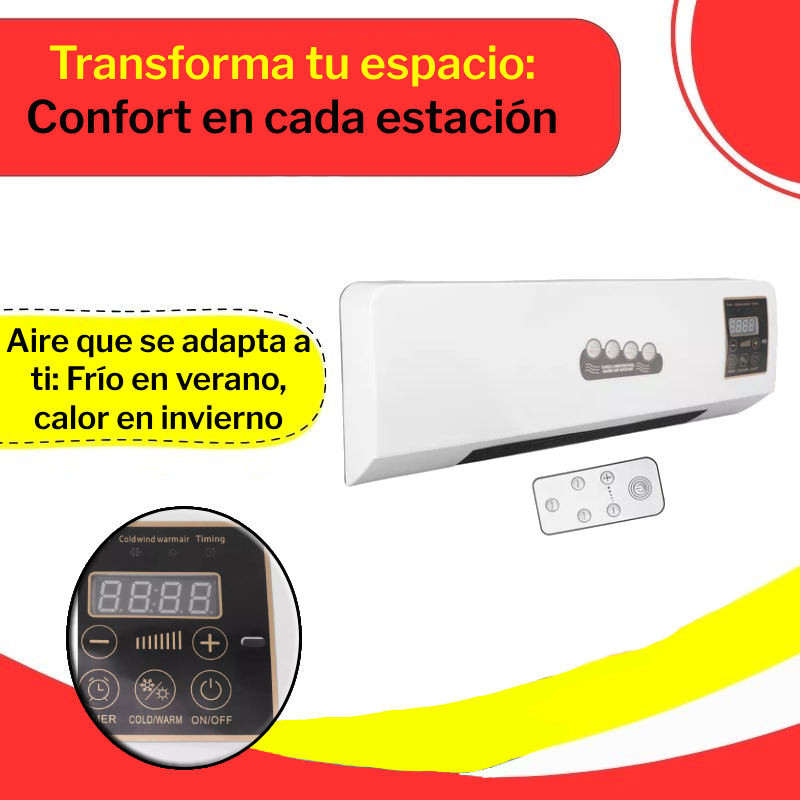 Aire Acondicionado de Pared - Aire frio y caliente