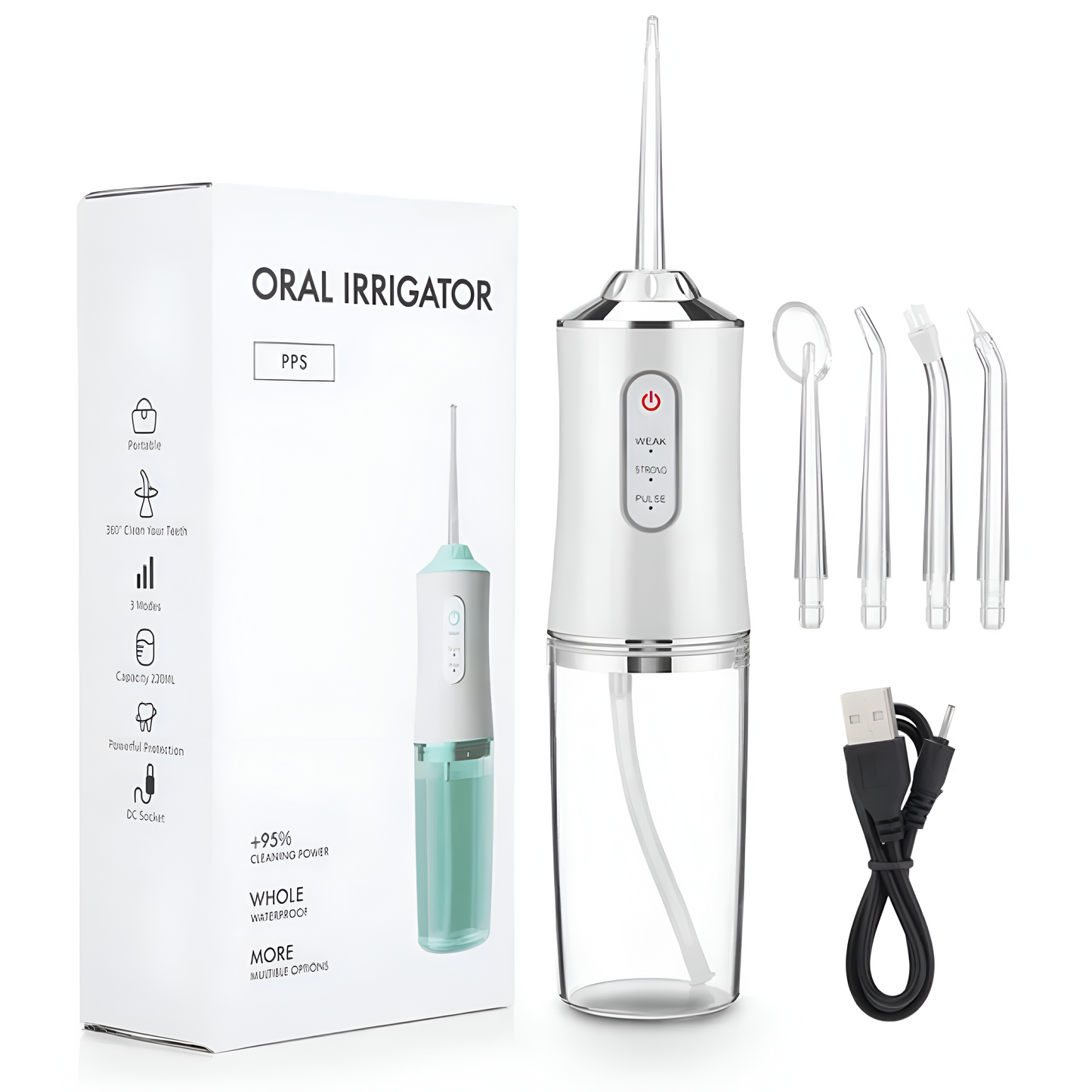 Irrigador Oral Para Limpiar los Dientes