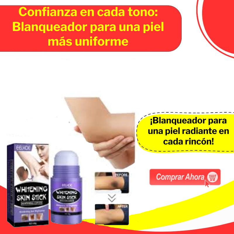 Blanqueador de Piel y Partes Íntimas