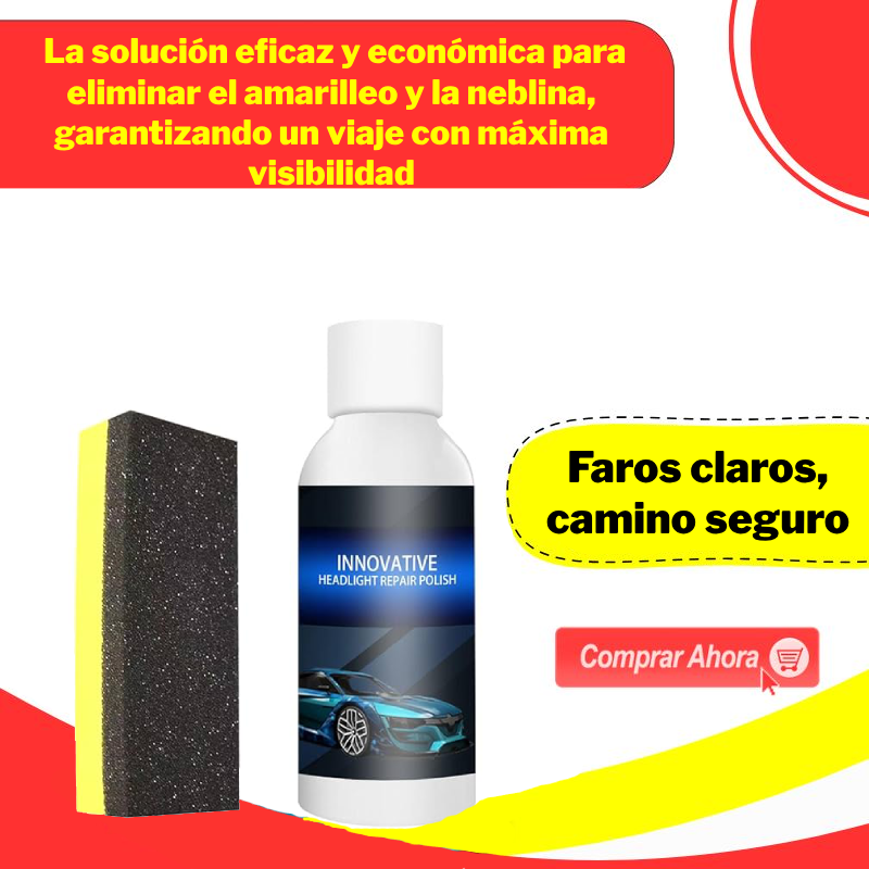 Líquido Para Reparación De Faros De Coche