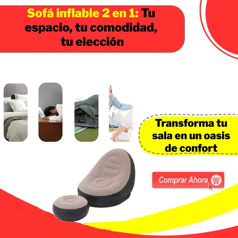 Sofá Inflable 2 en 1