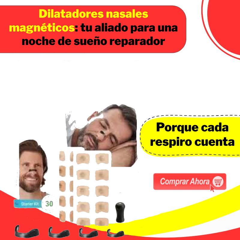 Dilatador Nasal Magnético