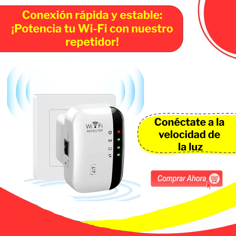 Repetidor de Señal Wi-fi 300mbps
