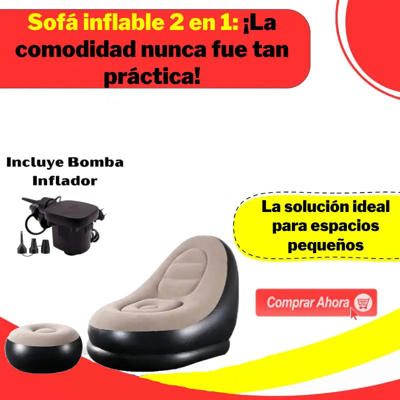 Sofá Inflable 2 en 1