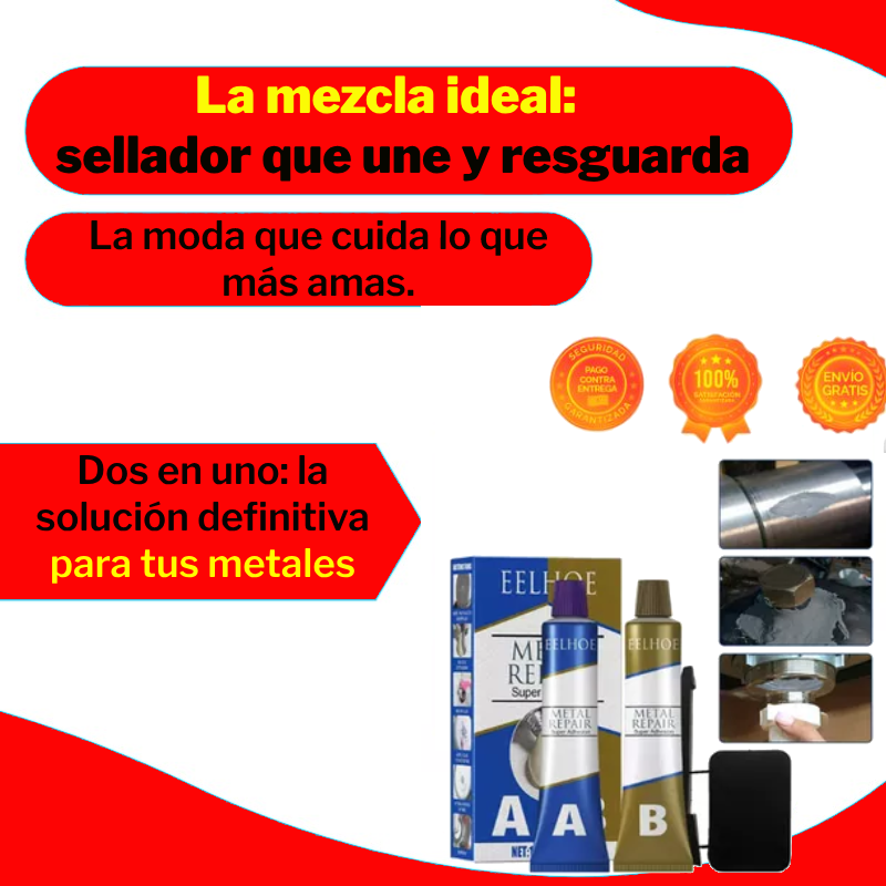 Sellador de metal profesional 2x1