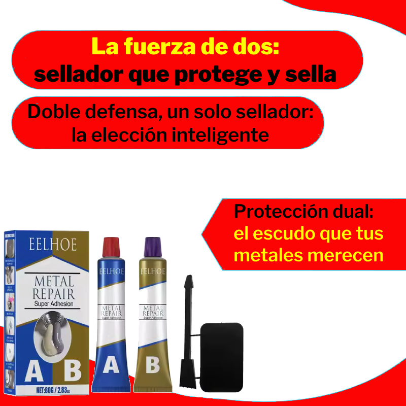 Sellador de metal profesional 2x1