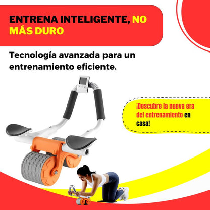 Rueda Abdominal Doble Antirrebote
