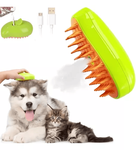 Cepillo recargable 3 en 1 para mascotas