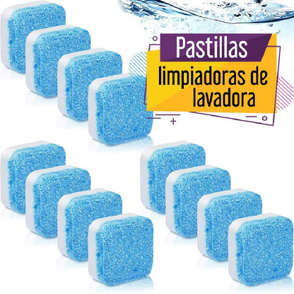 Tabletas limpiadoras para lavadoras