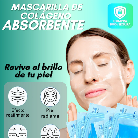 Mascarilla de colágeno disolvible