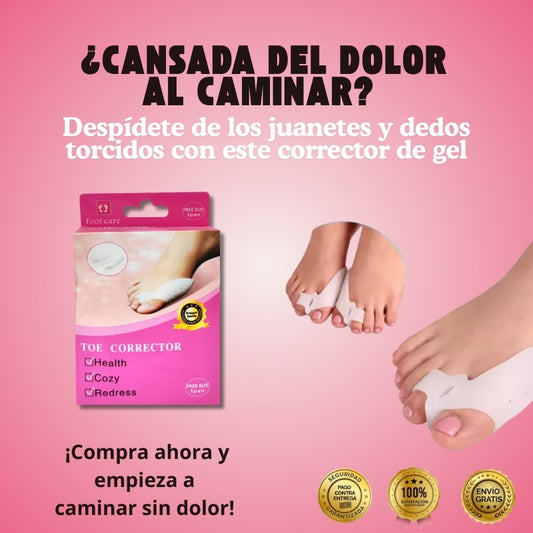 Corrector de Juanetes (Silicona)