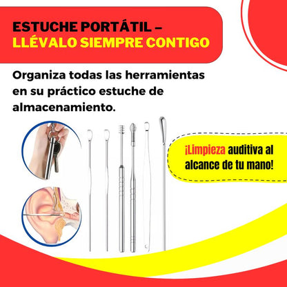 Kit Limpiador de Oídos [Portatil]