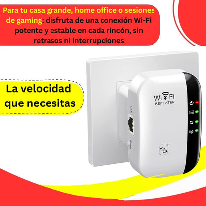 Repetidor de Señal Wi-fi de 300mbps