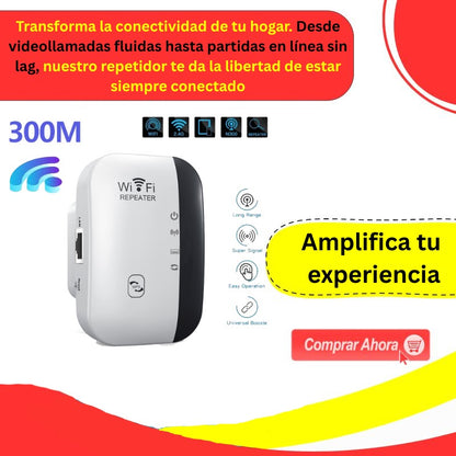 Repetidor de Señal Wi-fi de 300mbps